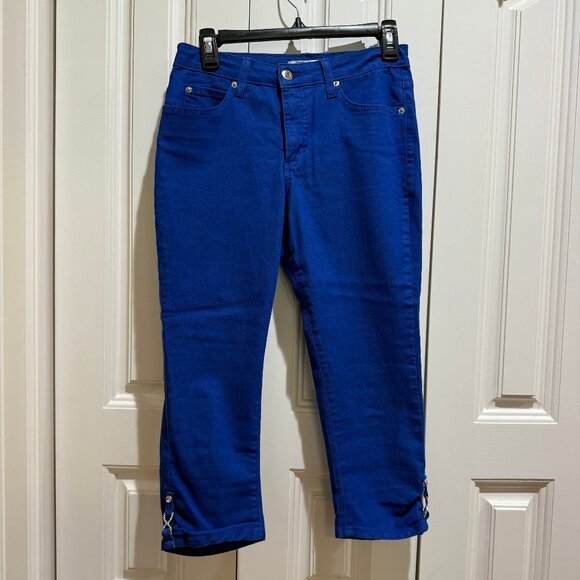 True Slim Jeggings Royal Blue - Picture 1 of 4